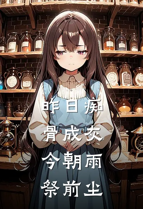 昨日痴骨成灰，今朝雨祭前尘