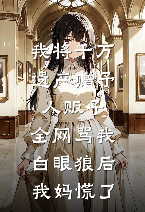 我将千万遗产赠予人贩子，全网骂我白眼狼后，我妈慌了