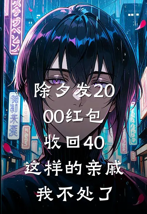 除夕发2000红包收回40，这样的亲戚我不处了(林薇大姑姐)小说推荐完本_全本免费小说除夕发2000红包收回40，这样的亲戚我不处了林薇大姑姐