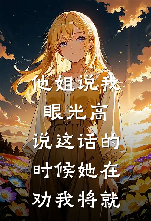 他姐说我眼光高，说这话的时候她在劝我将就