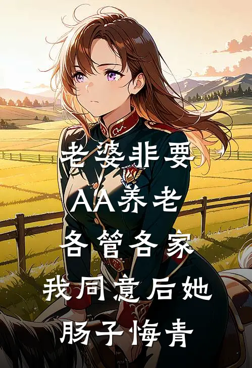 老婆非要AA养老各管各家，我同意后她肠子悔青